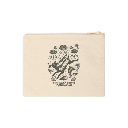 HALEY GRAVES FOUNDATION - STORMY -  Zipper Pouch