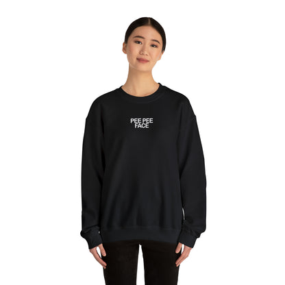 PEE PEE FACE - Unisex Heavy Blend™ Crewneck Sweatshirt