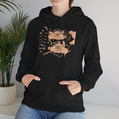 Fluffy Butt Rescue - Minky Forever -  Unisex Heavy Blend™ Hooded Sweatshirt