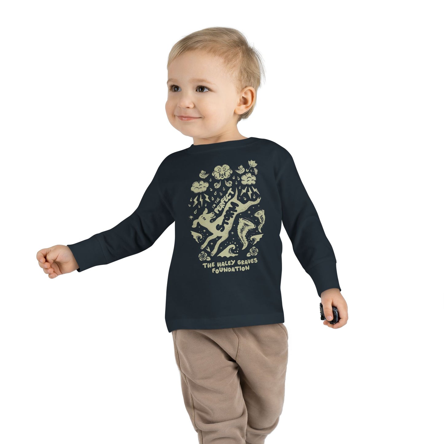 HALEY GRAVES FOUNDATION - STORMY - Toddler Long Sleeve Tee