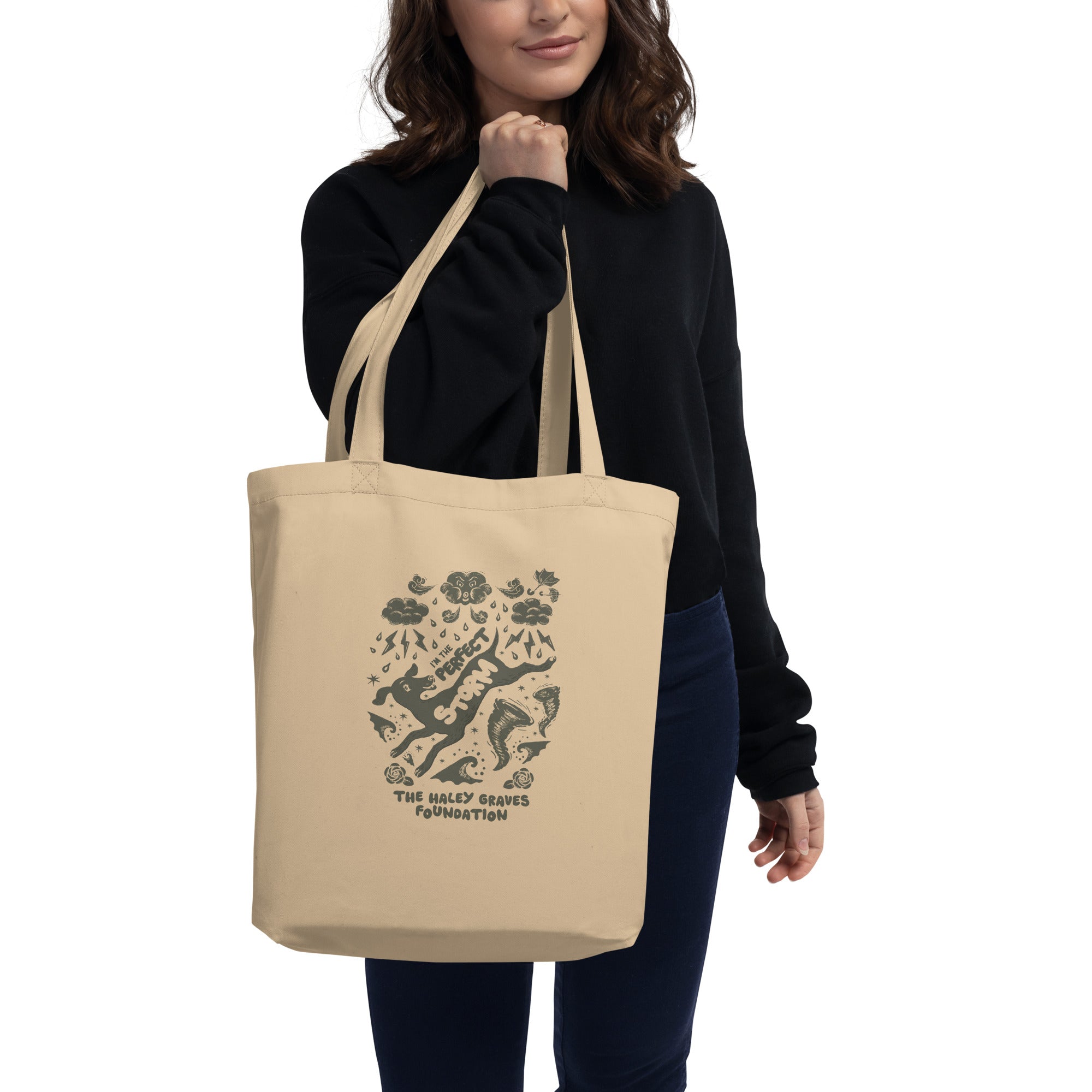 HALEY GRAVES FOUNDATION - STORMY - Eco Tote Bag