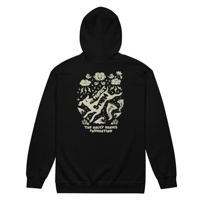 HALEY GRAVES FOUNDATION - STORMY - Unisex heavy blend zip hoodie