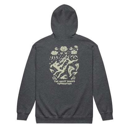 HALEY GRAVES FOUNDATION - STORMY - Unisex heavy blend zip hoodie