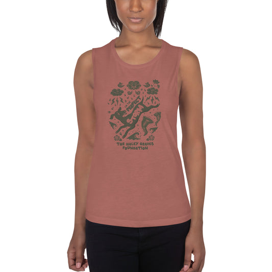 HALEY GRAVES FOUNDATION - STORMY - Ladies’ Muscle Tank