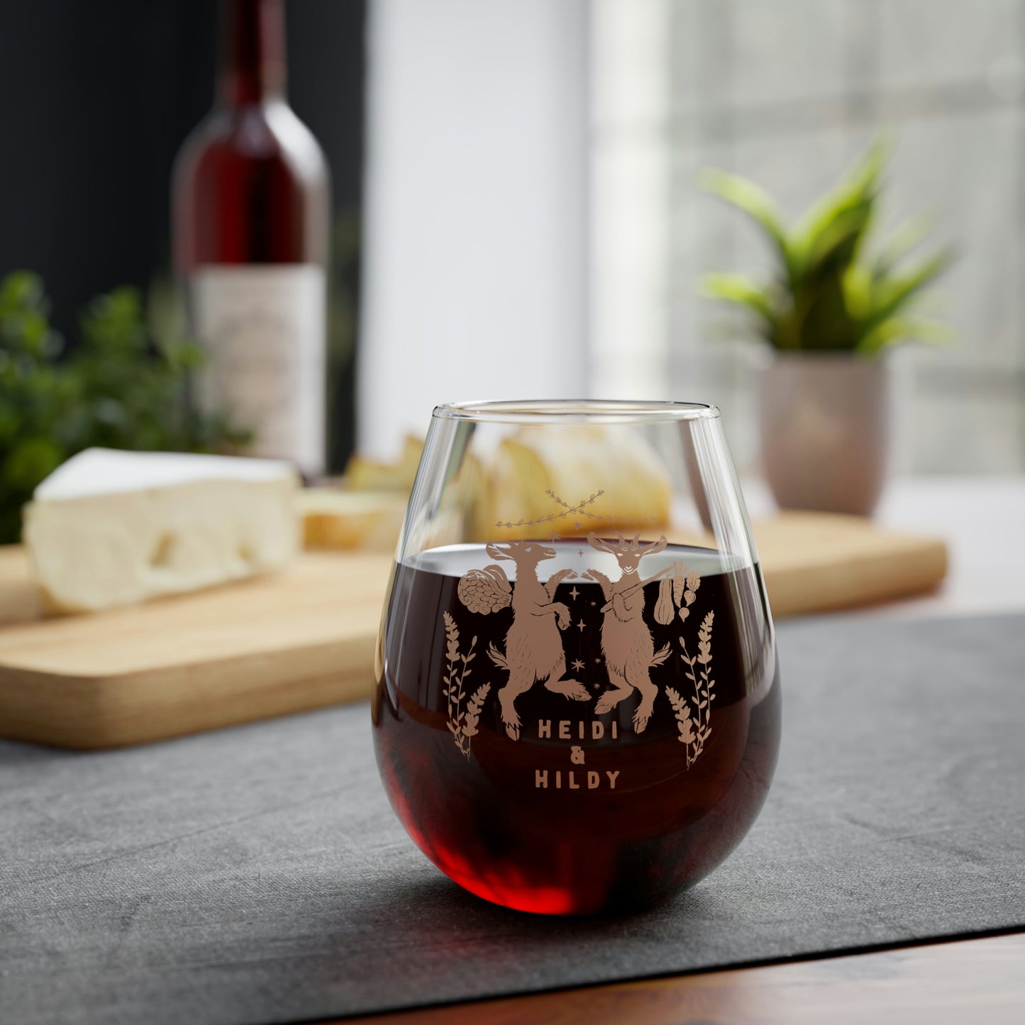 CITY GOAT FARM - GEMINI - Wine Glass