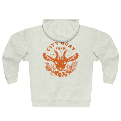 CITY GOAT FARM - HILDY - Unisex Premium Full Zip Hoodie