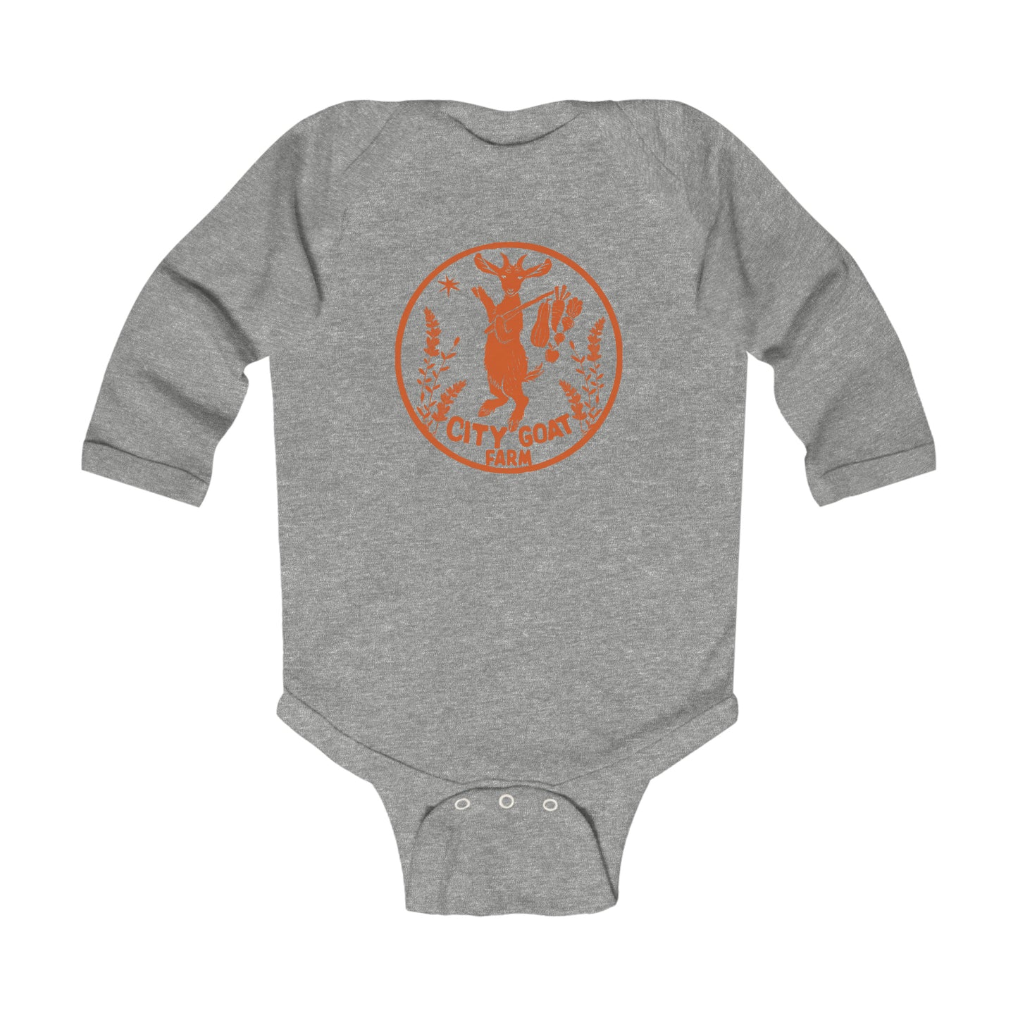 CITY GOAT FARM - GUIDING STAR - Infant Long Sleeve Bodysuit