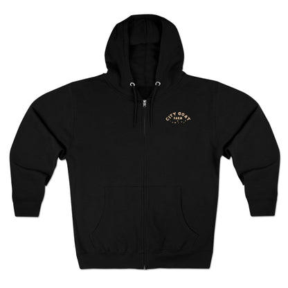 CITY GOAT FARM - GUIDING STAR - Unisex Premium Full Zip Hoodie