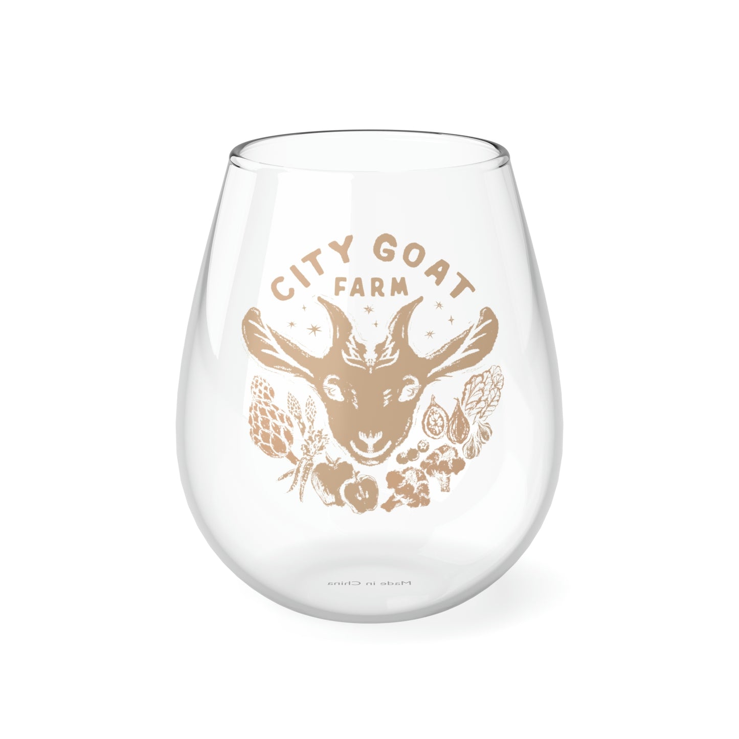 CITY GOAT FARM - HILDY - Wine Glass
