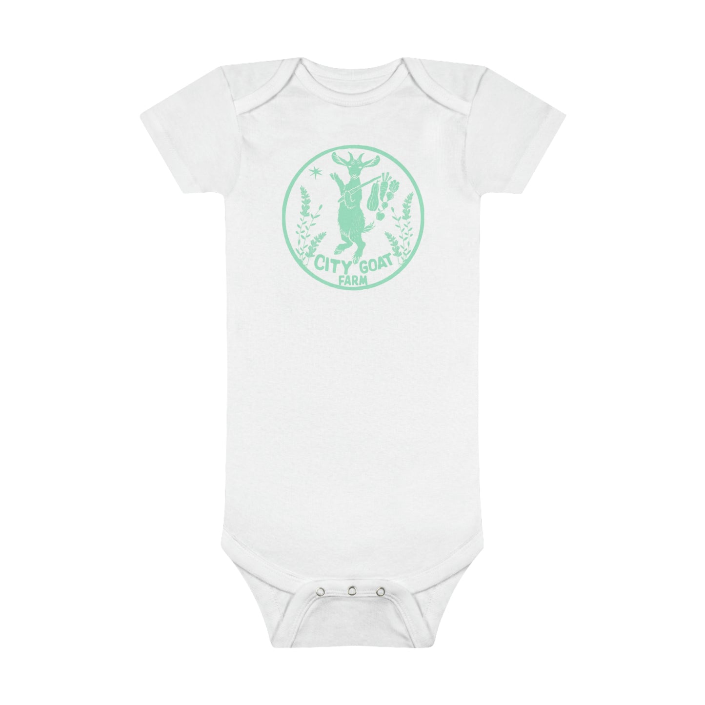 CITY GOAT FARM - GUIDING STAR - Baby Short Sleeve Onesie®